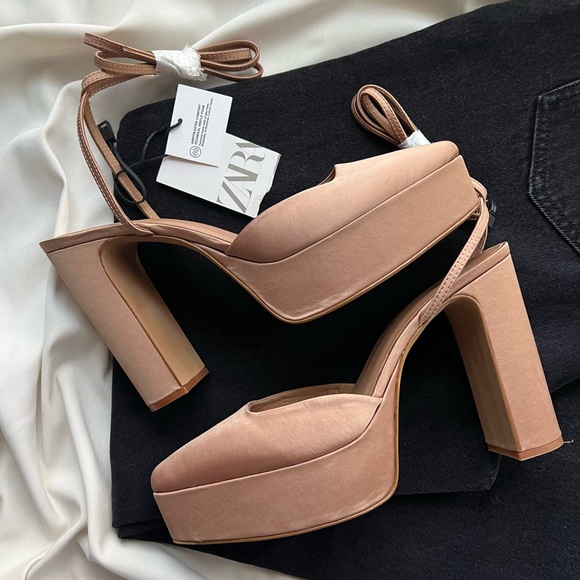 NWT Zara Platform Heels 👠 - Picture 2 of 4
